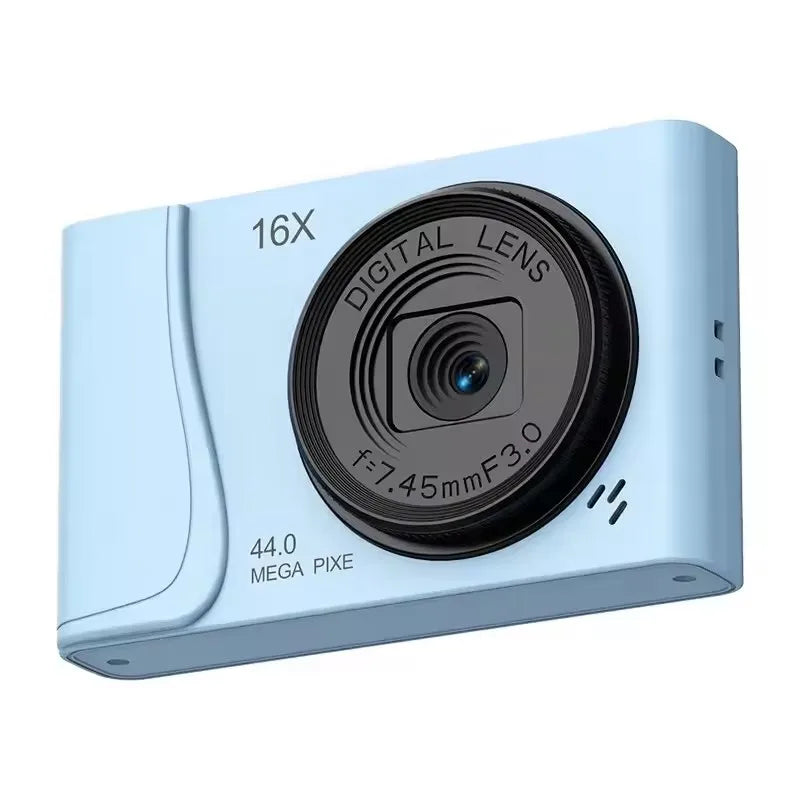 4K Compact Digital Camera with 16x Zoom & Autofocus