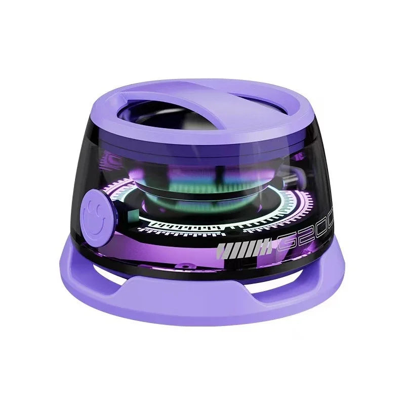 Mini LED Bluetooth Speaker with Magnet