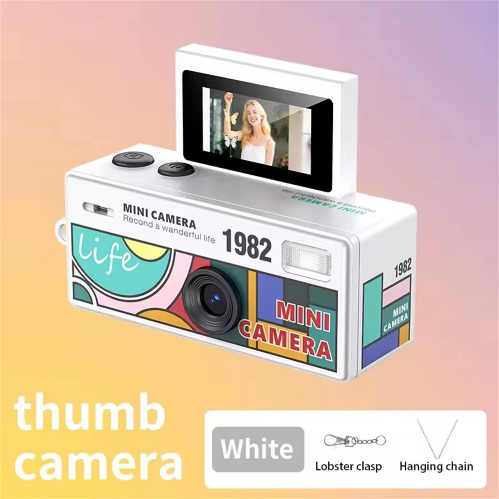 Mini Thumb Camera | Vintage 720P Retro Pocket Camera