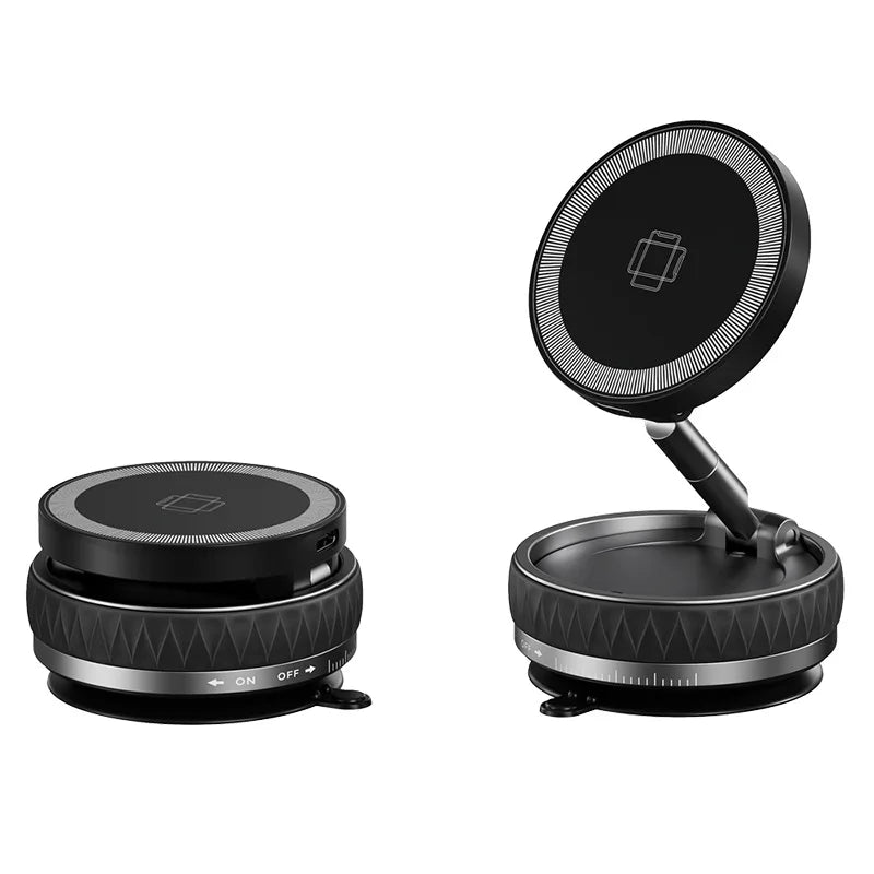 15W Foldable Magnetic Wireless Charger & Phone Stand