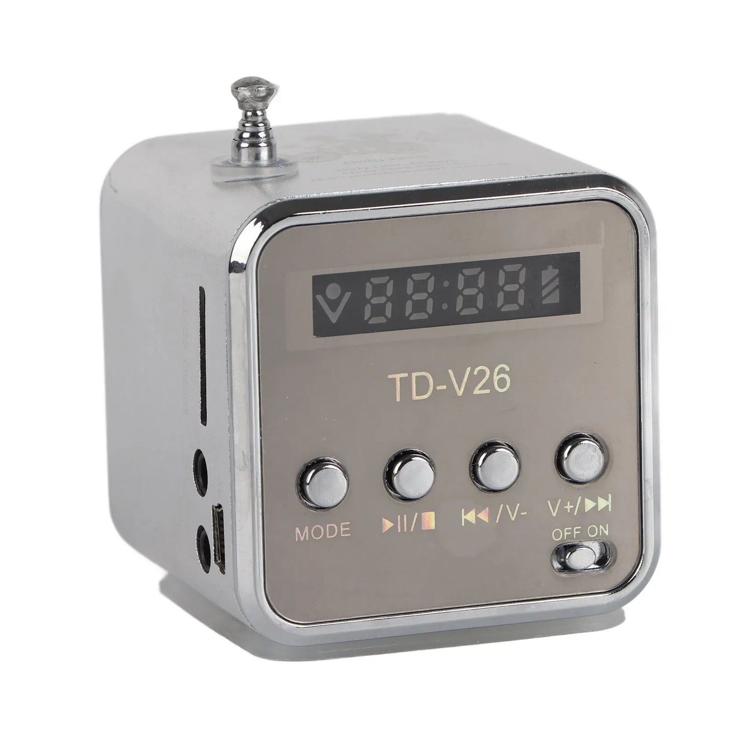 Mini Portable Speaker with FM Radio & TF Card Support