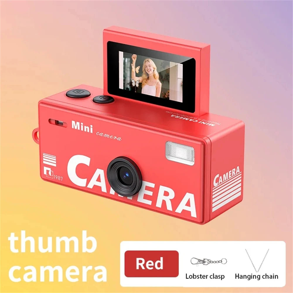 Mini Thumb Camera | Vintage 720P Retro Pocket Camera