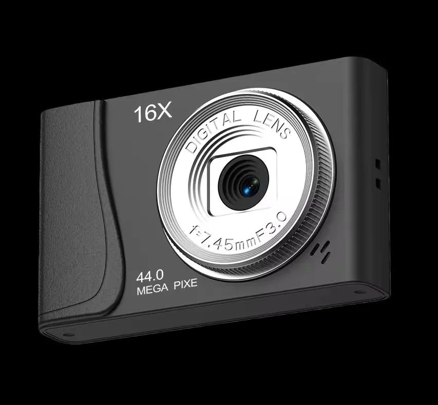 4K Compact Digital Camera with 16x Zoom & Autofocus