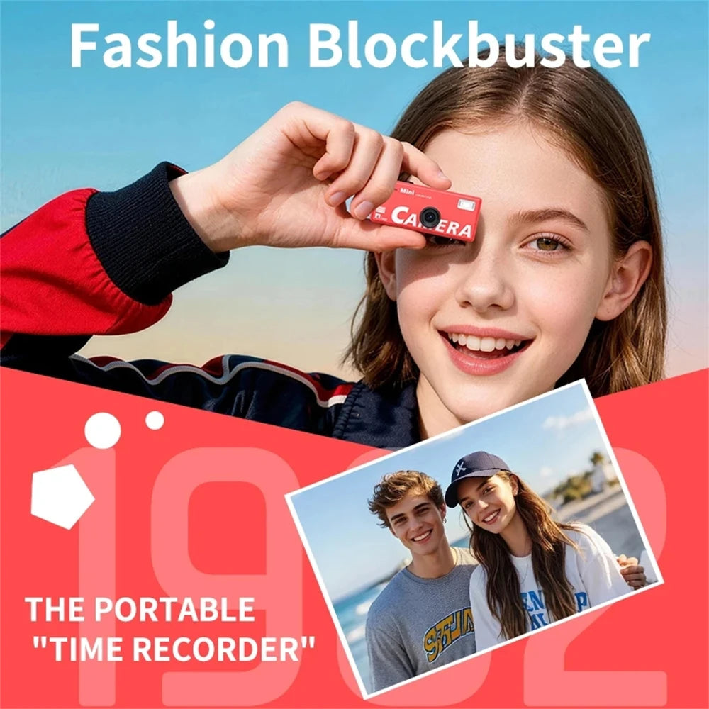 Mini Thumb Camera | Vintage 720P Retro Pocket Camera