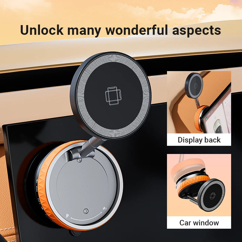 15W Foldable Magnetic Wireless Charger & Phone Stand