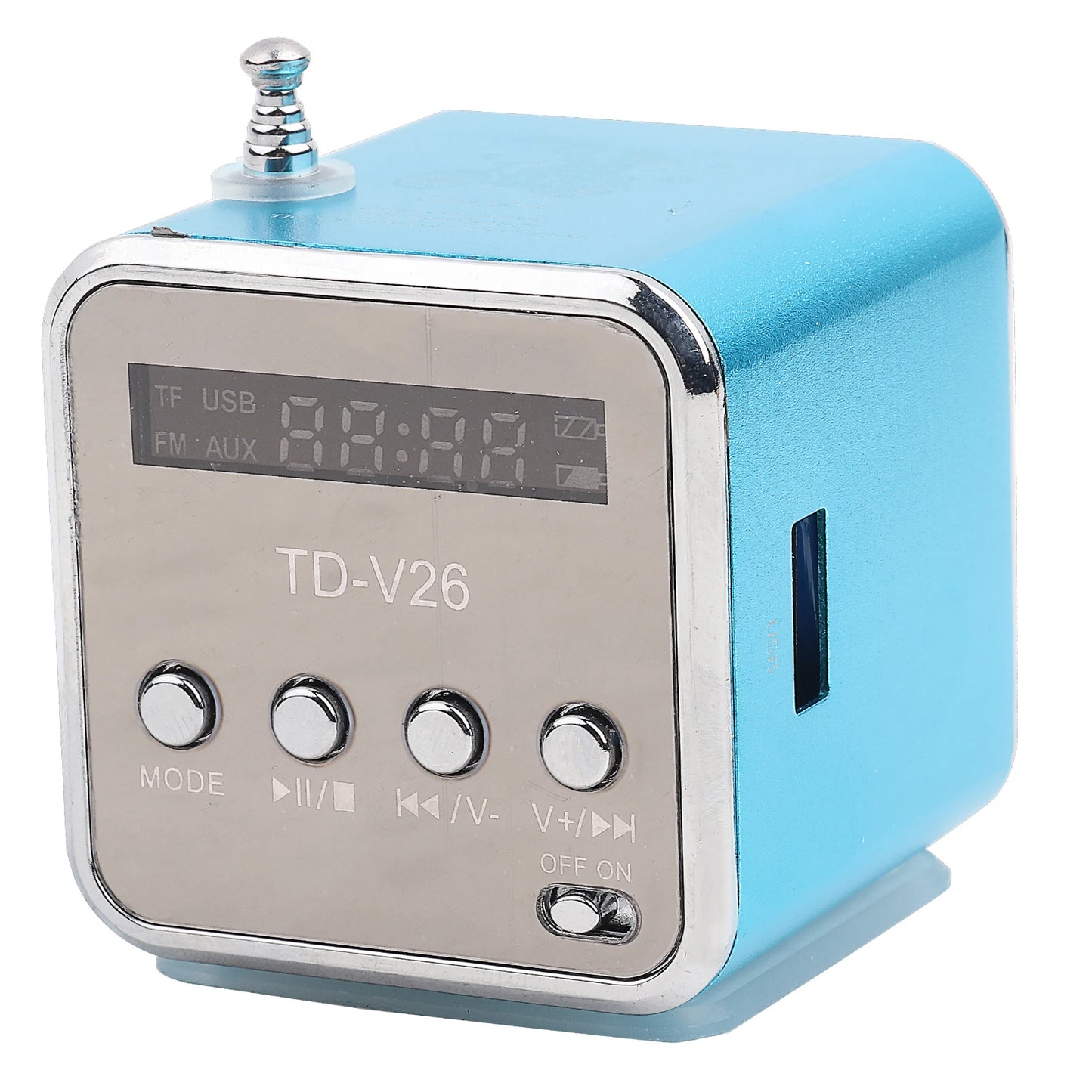 Mini Portable Speaker with FM Radio & TF Card Support