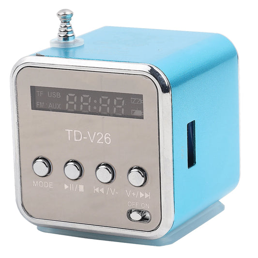 Mini Portable Speaker with FM Radio & TF Card Support