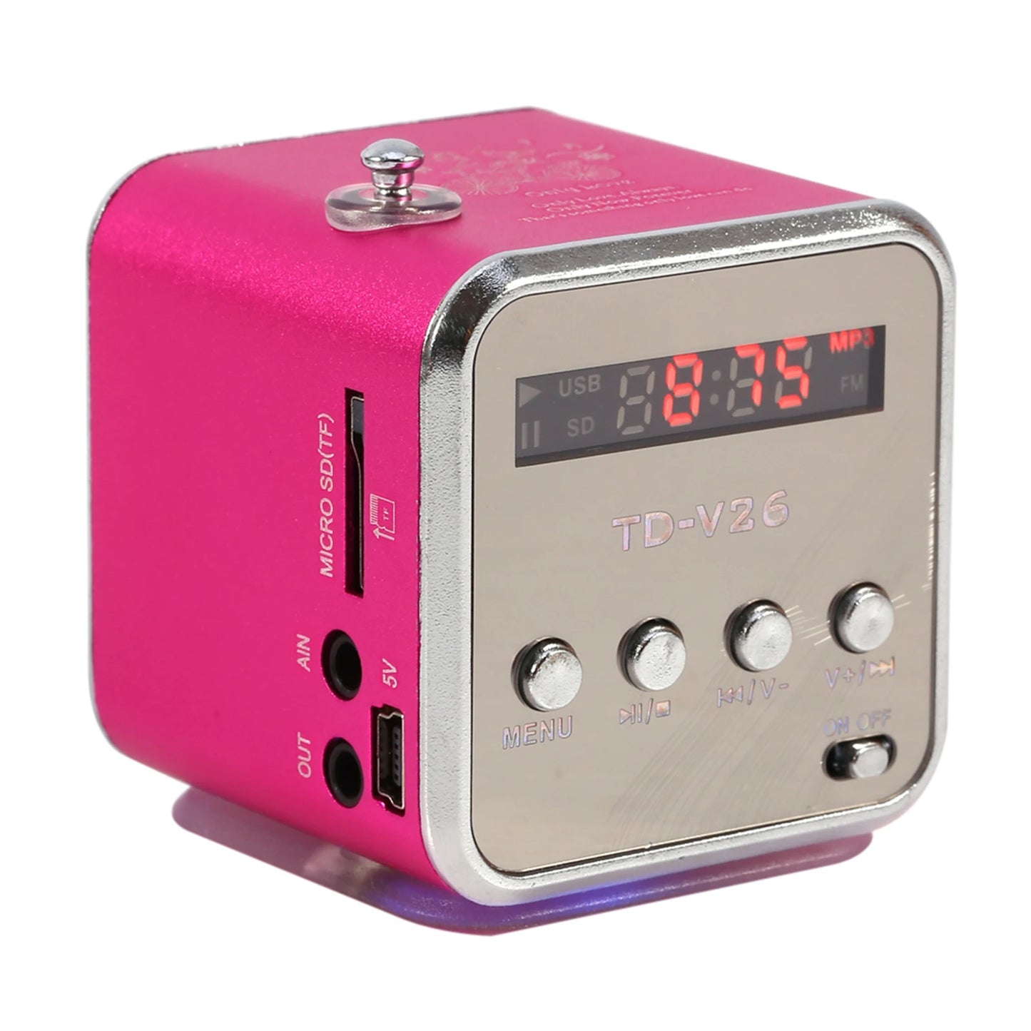 Mini Portable Speaker with FM Radio & TF Card Support