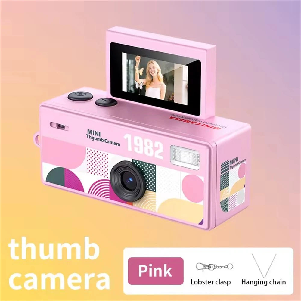 Mini Thumb Camera | Vintage 720P Retro Pocket Camera