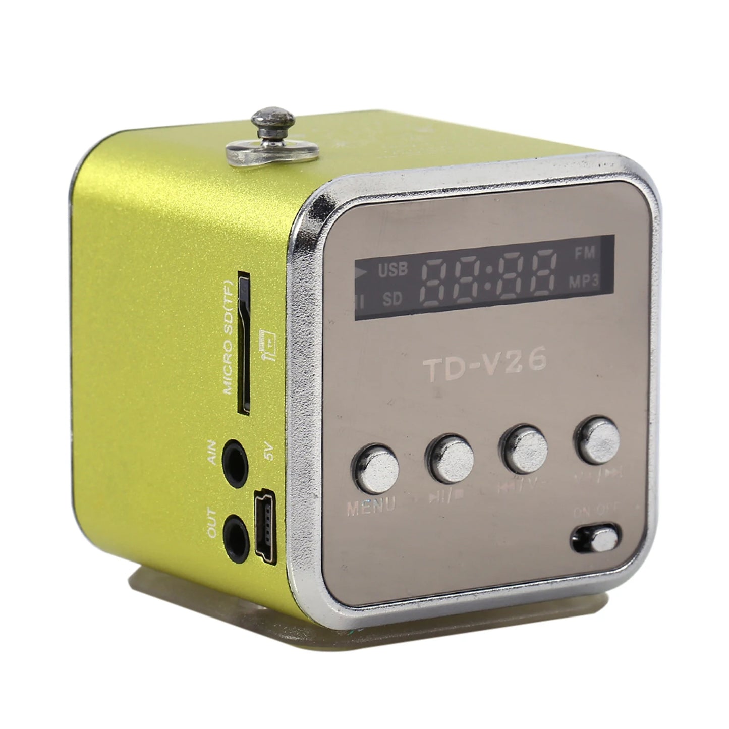 Mini Portable Speaker with FM Radio & TF Card Support