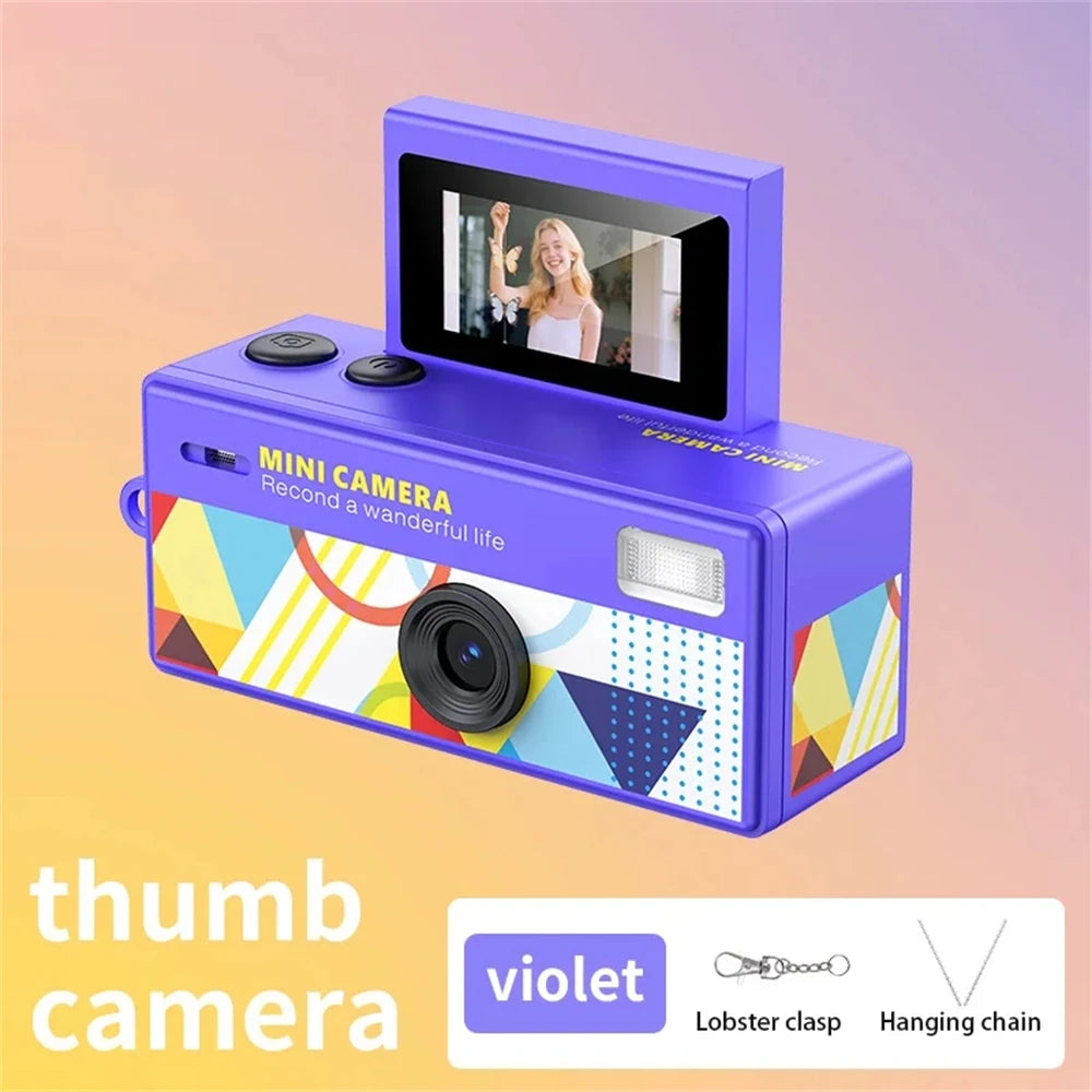 Mini Thumb Camera | Vintage 720P Retro Pocket Camera